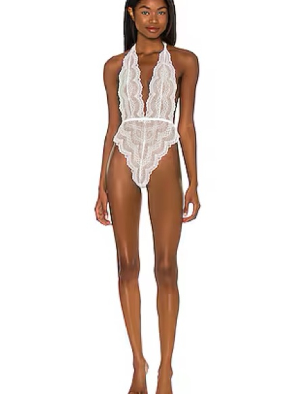 White lace Natalia Bodysuit